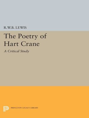 cover image of The Poetry of Hart Crane